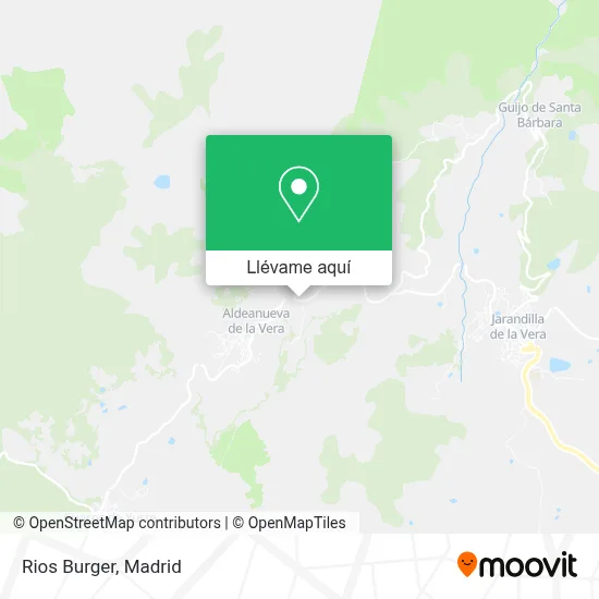 Mapa Rios Burger