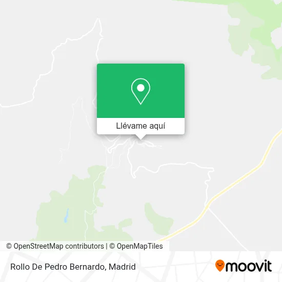 Mapa Rollo De Pedro Bernardo