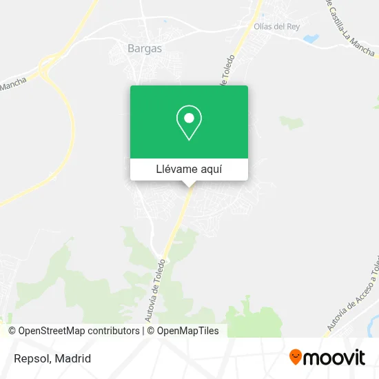 Mapa Repsol