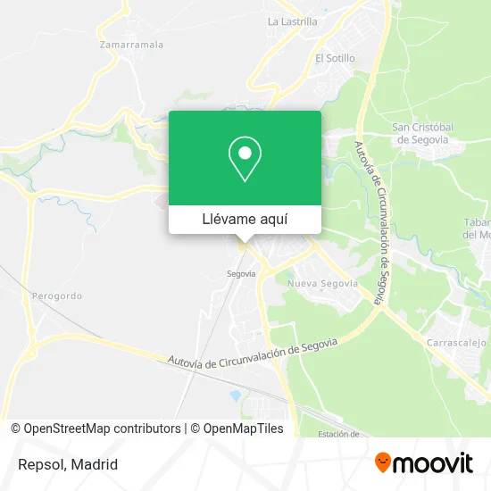 Mapa Repsol