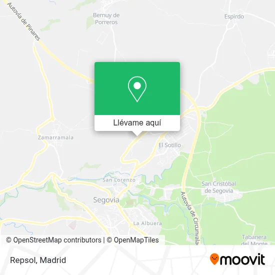 Mapa Repsol