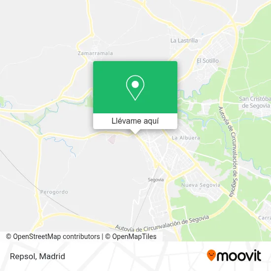 Mapa Repsol