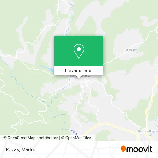 Mapa Rozas