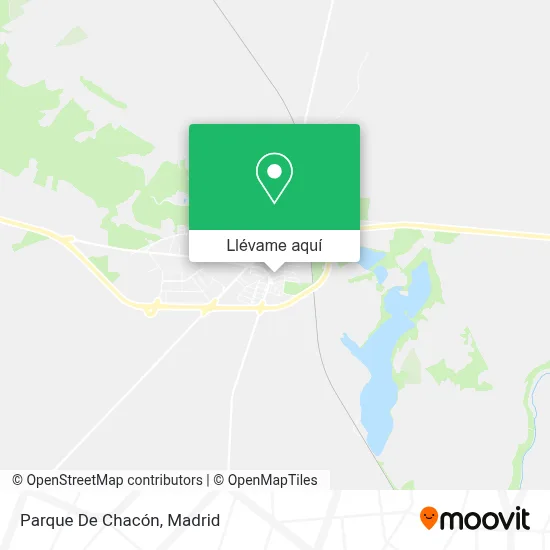 Mapa Parque De Chacón