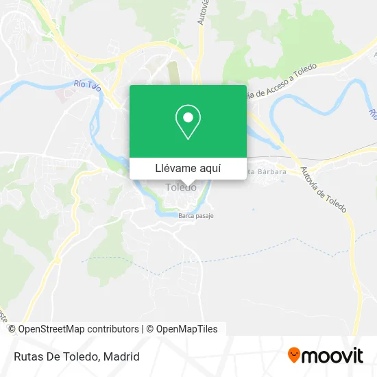 Mapa Rutas De Toledo