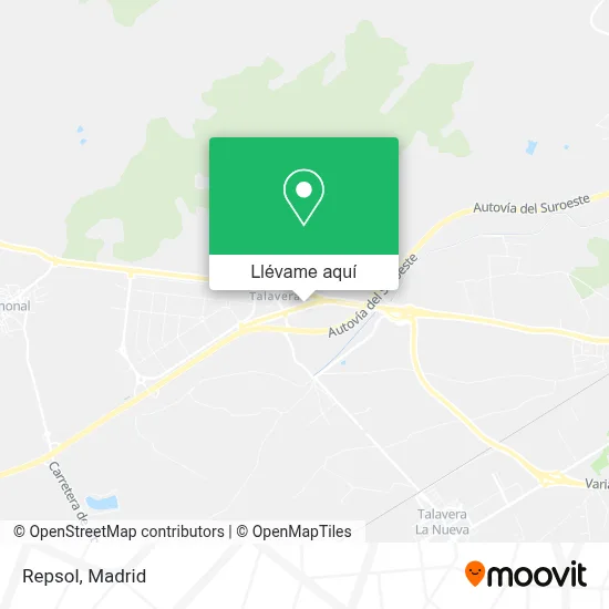Mapa Repsol