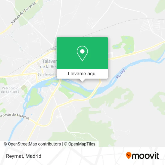 Mapa Reymat