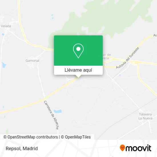 Mapa Repsol