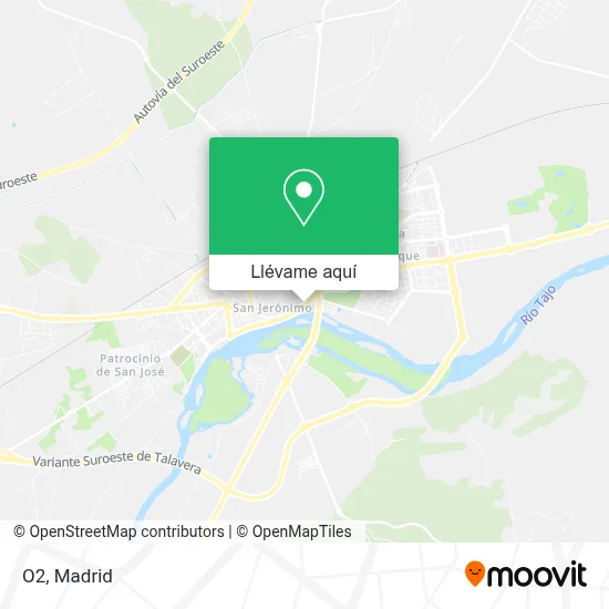 Mapa O2