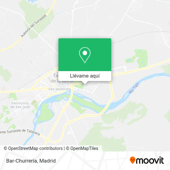 Mapa Bar-Churrería