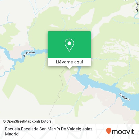 Mapa Escuela Escalada San Martín De Valdeiglesias