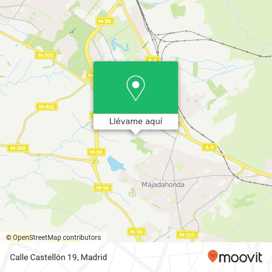 Mapa Calle Castellón 19