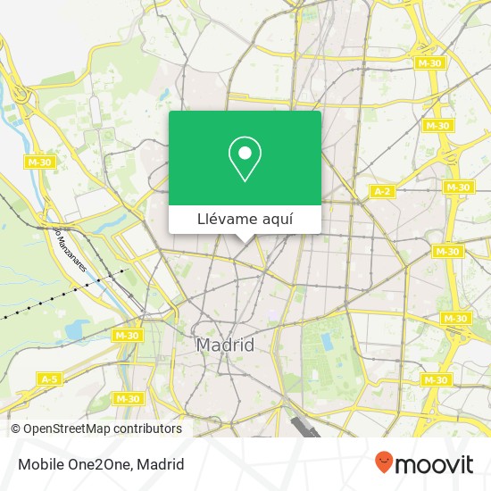 Mapa Mobile One2One