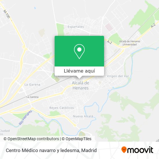 Mapa Centro Médico navarro y ledesma