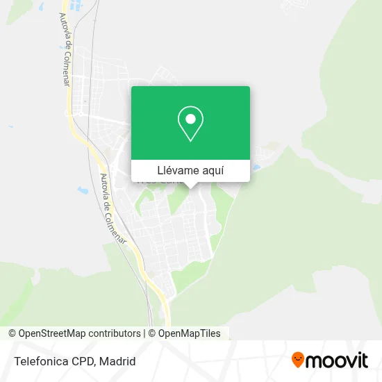 Mapa Telefonica CPD