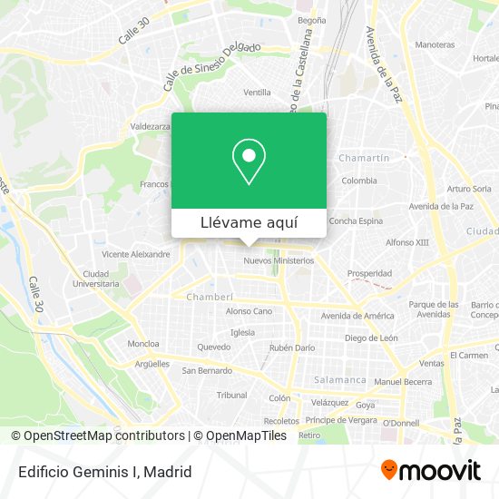 Mapa Edificio Geminis I