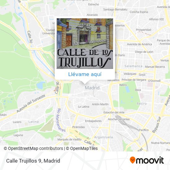 Mapa Calle Trujillos 9