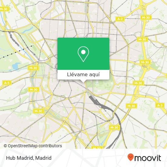 Mapa Hub Madrid