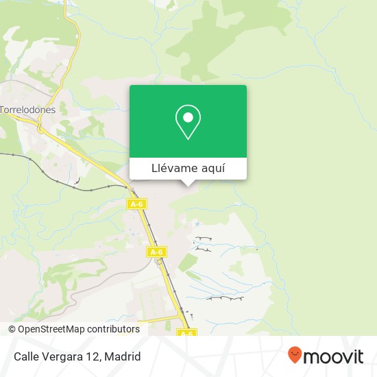 Mapa Calle Vergara 12