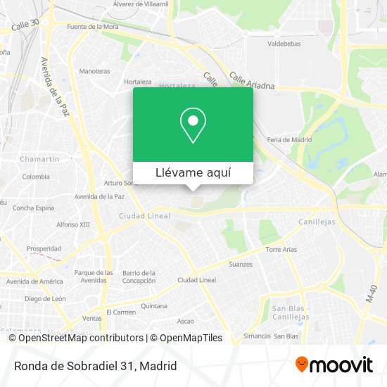 Mapa Ronda de Sobradiel 31