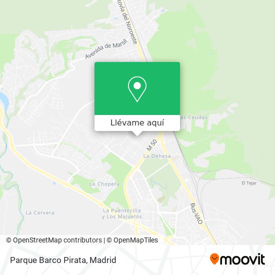 Mapa Parque Barco Pirata