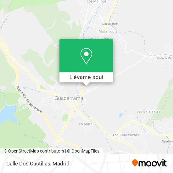 Mapa Calle Dos Castillas