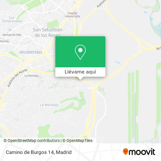 Mapa Camino de Burgos 14