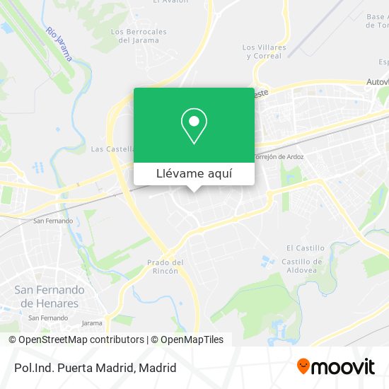 Mapa Pol.Ind. Puerta Madrid