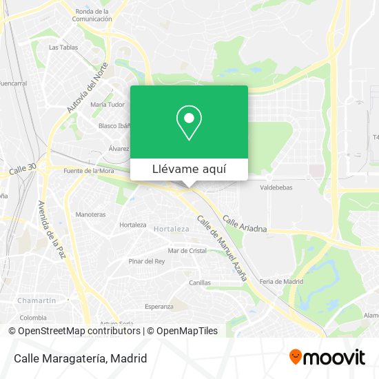 Mapa Calle Maragatería