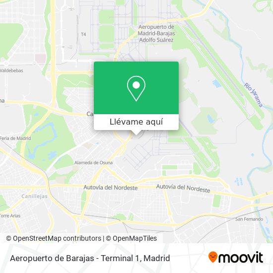Terminal 1 en Madrid en Autobús o Metro?