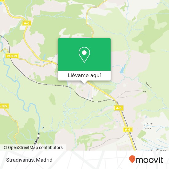 Mapa Stradivarius