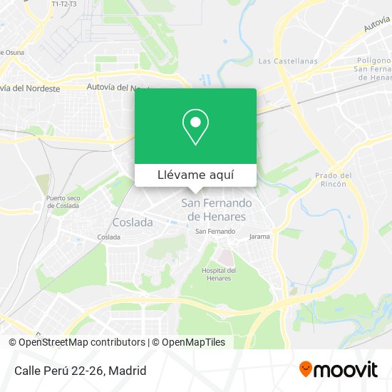 Mapa Calle Perú 22-26