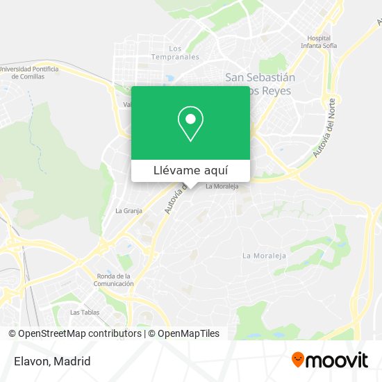 Mapa Elavon
