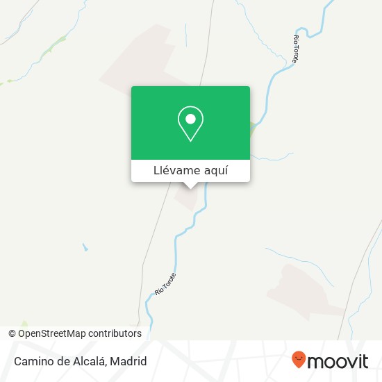 Mapa Camino de Alcalá