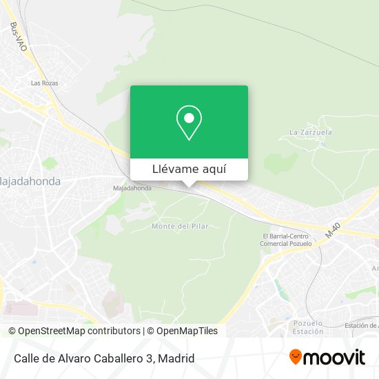 Mapa Calle de Alvaro Caballero 3