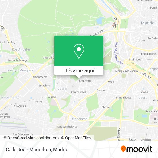 Mapa Calle José Maurelo 6