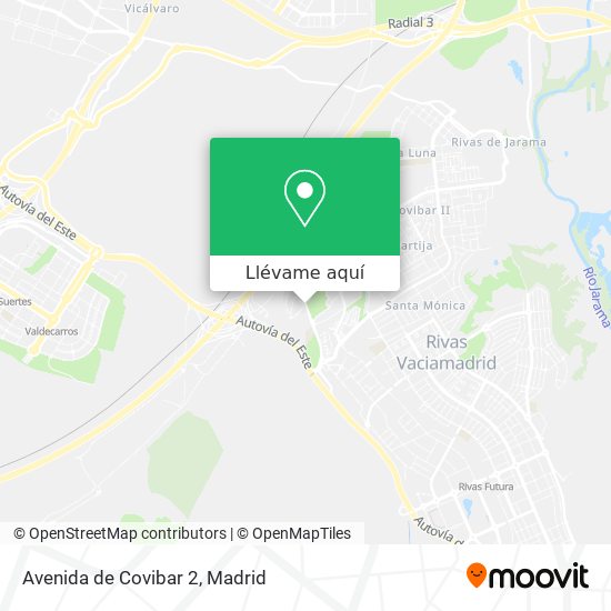 Mapa Avenida de Covibar 2