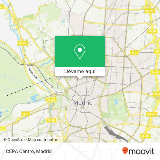 Mapa CEPA Centro