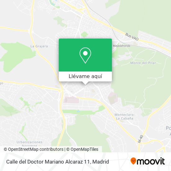 Mapa Calle del Doctor Mariano Alcaraz 11