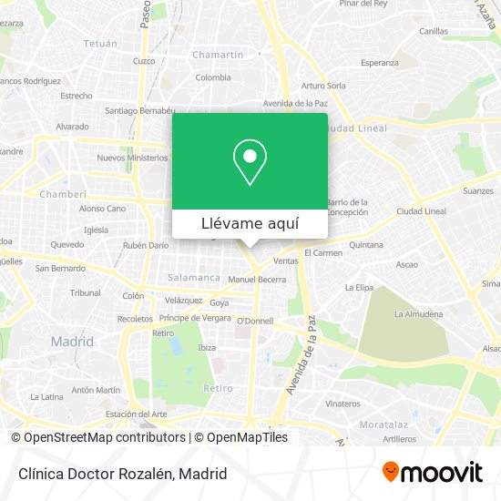 Mapa Clínica Doctor Rozalén