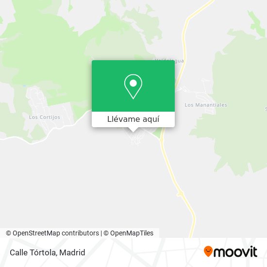 Mapa Calle Tórtola