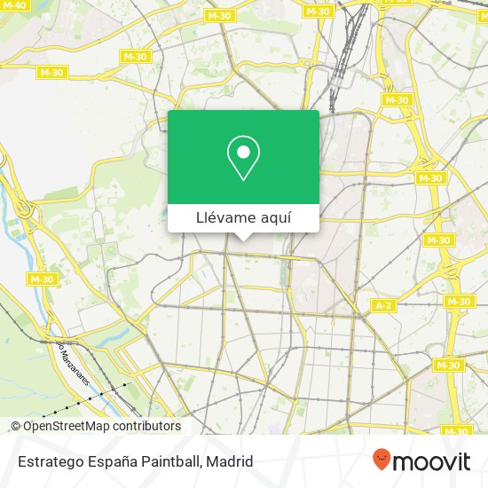 Mapa Estratego España Paintball