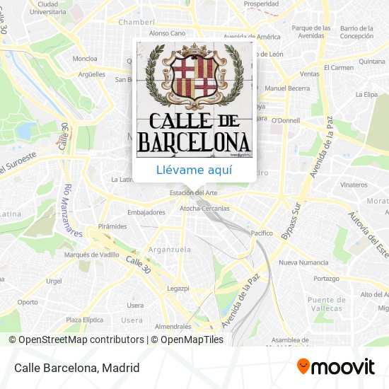 Mapa Calle Barcelona