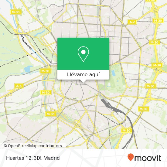 Mapa Huertas 12, 3D!