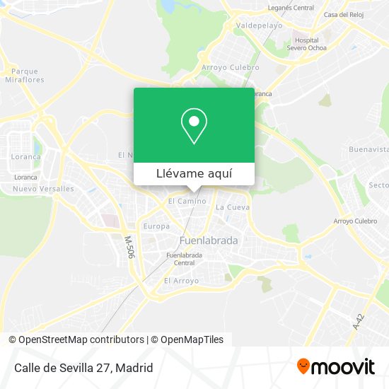 Mapa Calle de Sevilla 27