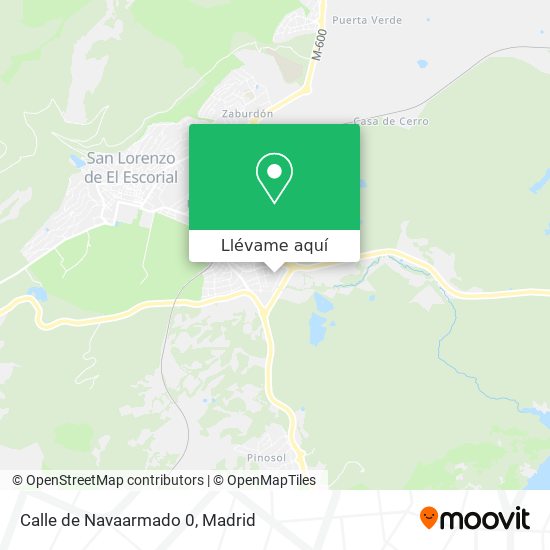 Mapa Calle de Navaarmado 0
