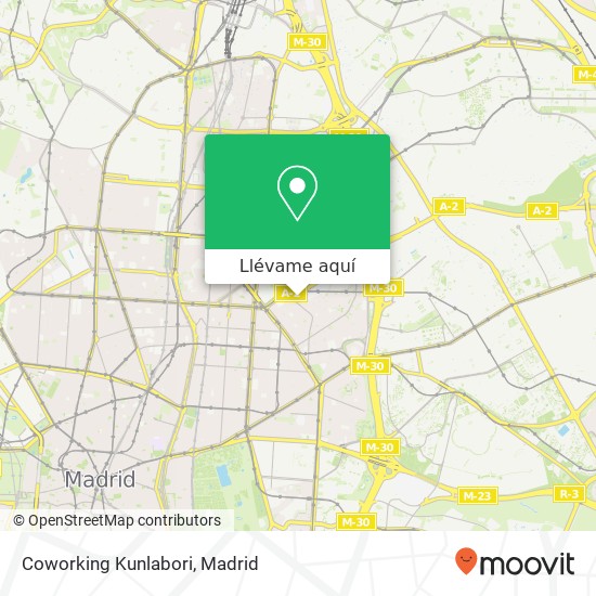 Mapa Coworking Kunlabori