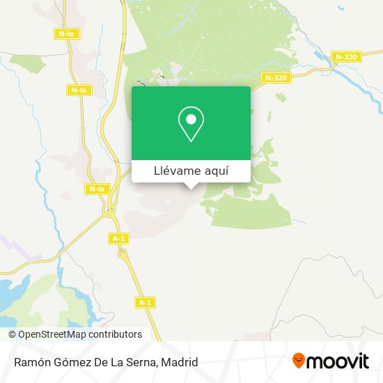 Mapa Ramón Gómez De La Serna