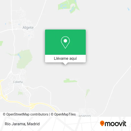 Mapa Río Jarama