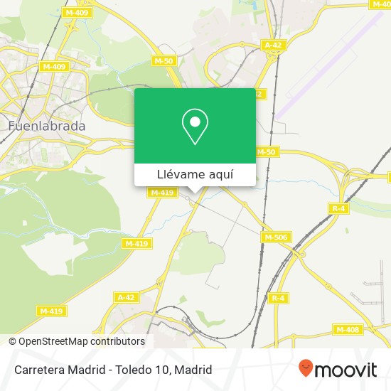 Mapa Carretera Madrid - Toledo 10